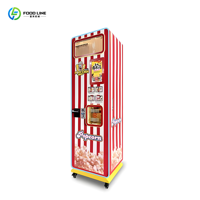 Popcorn Vending Machine - Popcorn voor zones met veel verkeer.