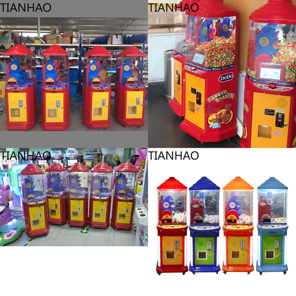 Arcade Vending Machines For Sale - Goedkope groothandel muntbediende snoepautomaat voor lolly's,