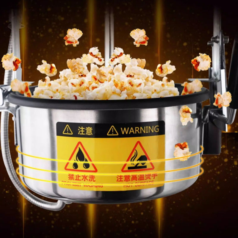 Popcorn Vending Machine - Volledig Automatische Commerciële Popcornmachine 220/110V RVS