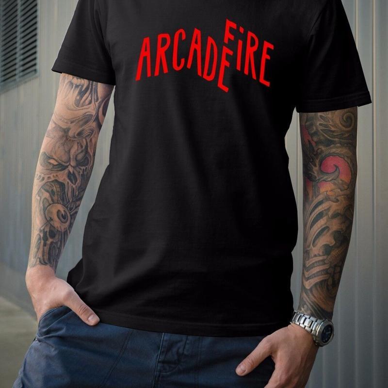 Arcade No - Arcade Fire T-shirt Designer Shirt Sport