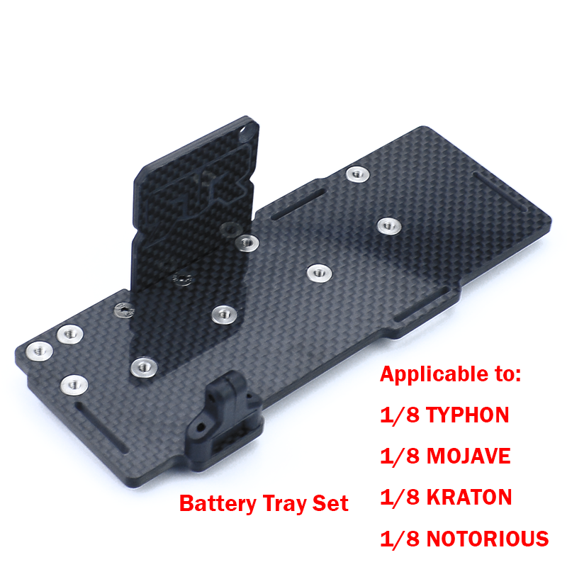 Racing Arcade Cabinet - Koolstofvezel Batterij Lade Set Batterij Box