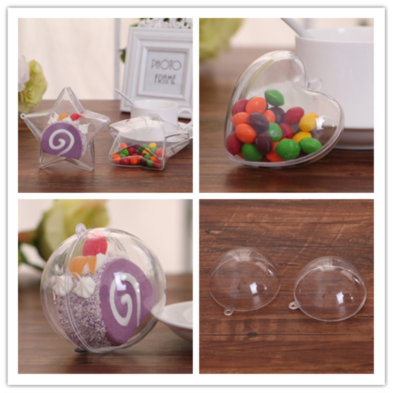Open Vending Machine - 20Pcs Lege Plastic Transparante Bal Open
