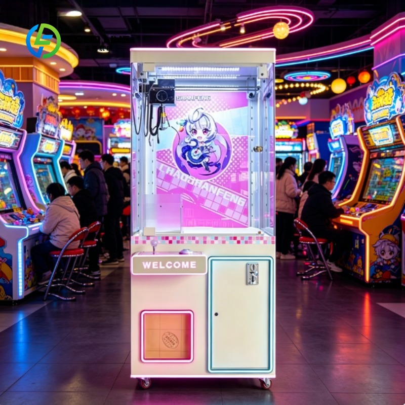 Arcade Style Vending Machine - Klauwkraan-automaat, arcade-stijl prijzenkraan met verstelbare instellingen,