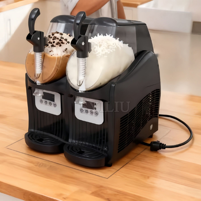 Slushie Machine Vending - Slushmachine, 4L Dubbele Cilinder Slush Drink