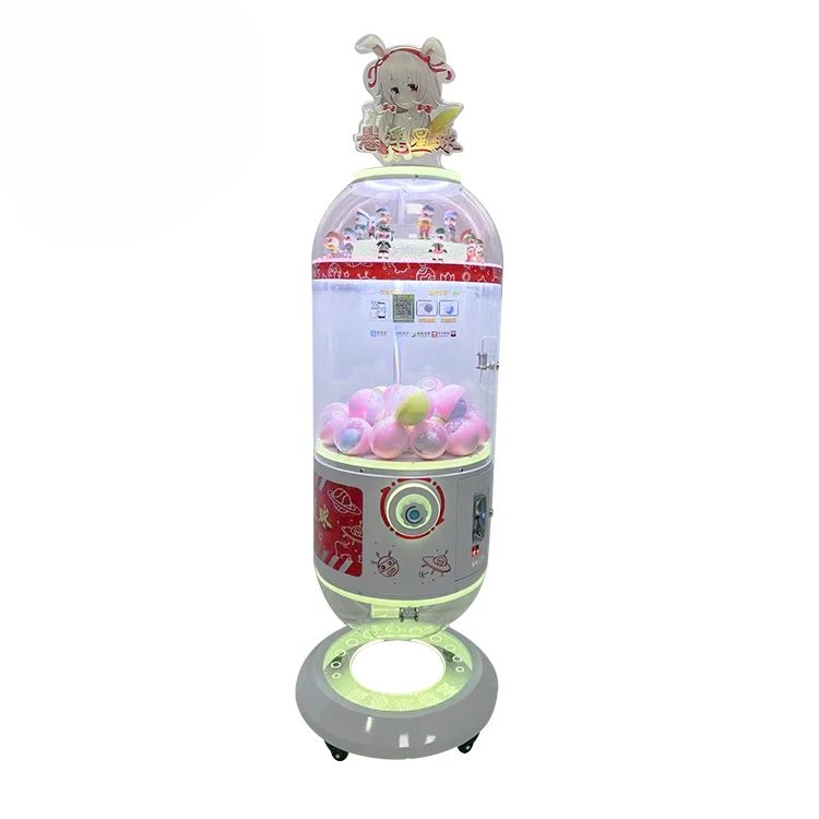 Bill Acceptor Vending - Machinebron Fabriek Aangepaste Gashapon Suspension Twisted