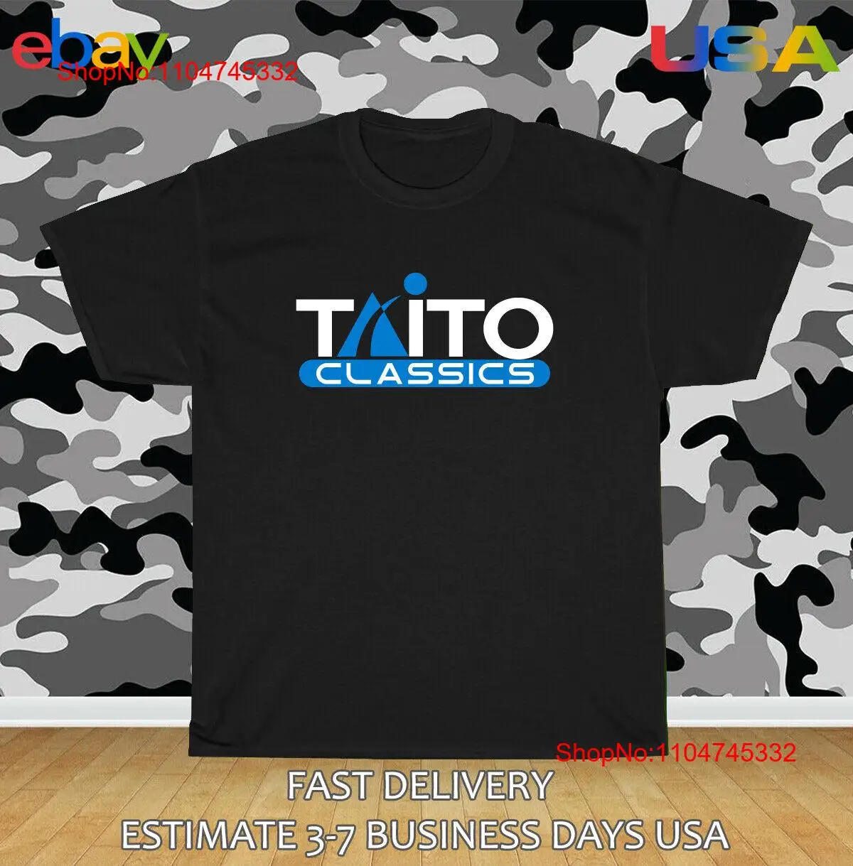Arcade No - Taito Classics Arcade Games Logo Heren