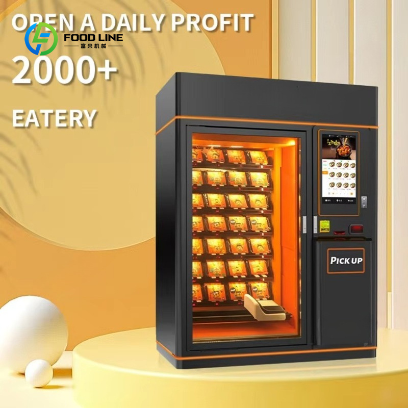 Popcorn Vending Machine - Op maat gemaakte warme voedsel automaat,