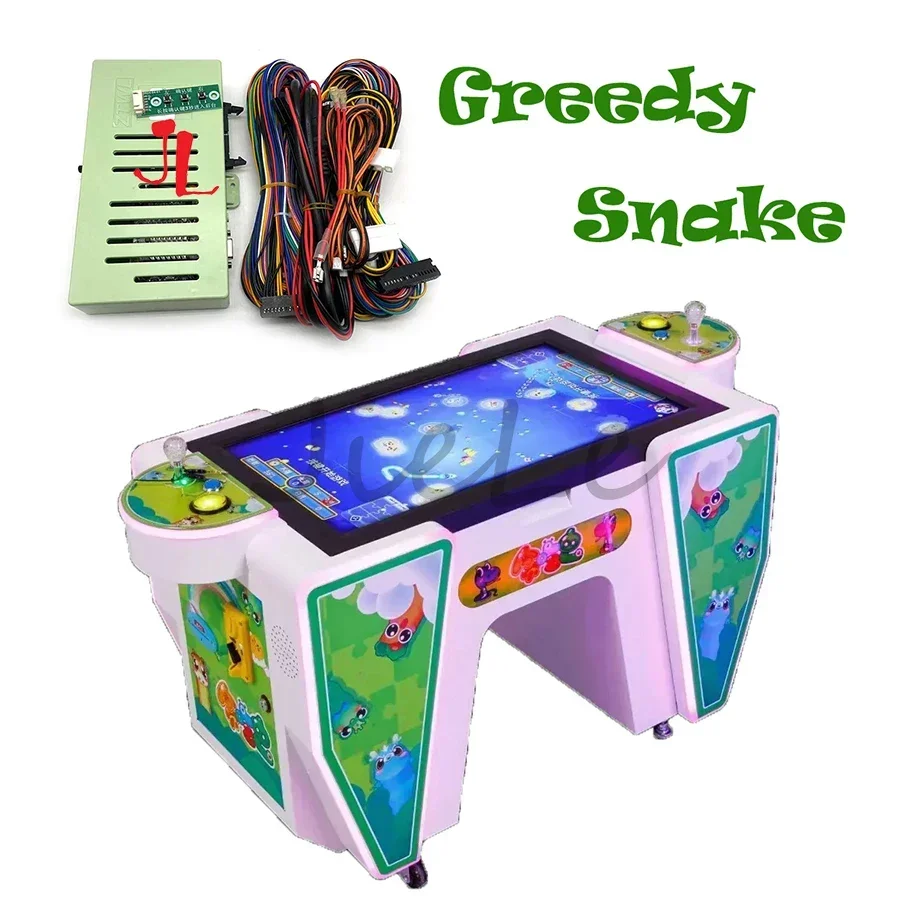 Racing Arcade Cabinet - 2/4 Spelers Greedy Snake Arcade Game