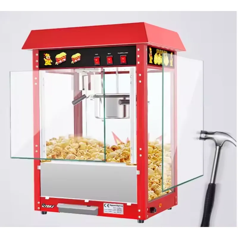 Hetelucht popcornmachine voor  - Popcorn Vending Machine recensie en prijs