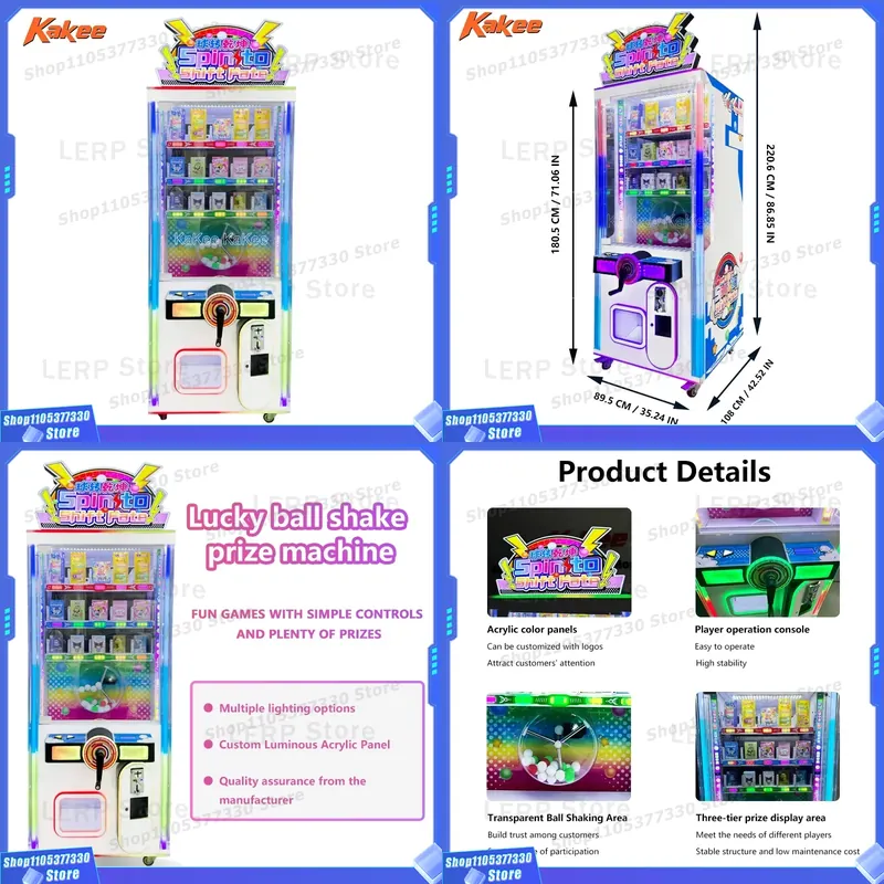 Commerciële speelautomaten, en - Arcade Style Vending Machine recensie en prijs