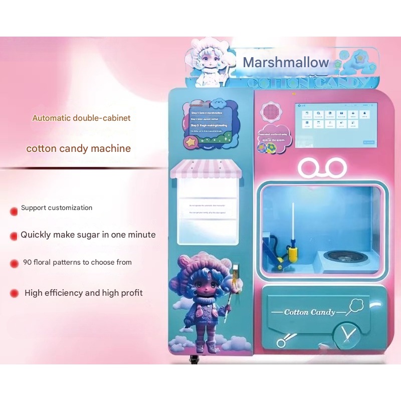 Automatische suikerspinkiosk m - Candy Vending Machine recensie en prijs