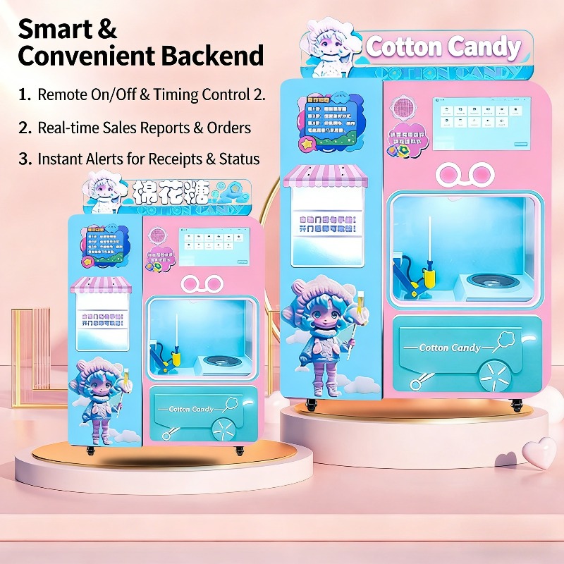 Automatische suikerspinkiosk m - Candy Vending Machine recensie en prijs