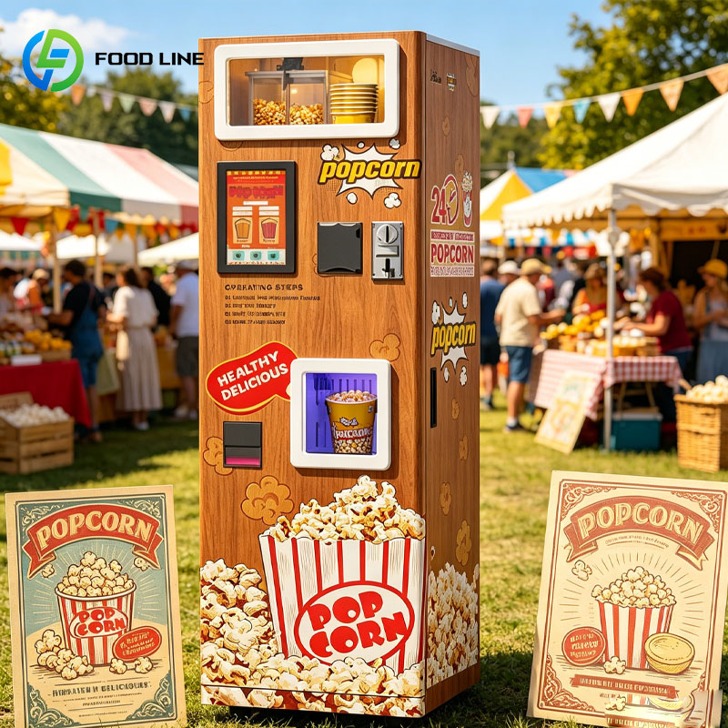 Popcorn-automaat, commerciële  - Popcorn Vending Machine recensie en prijs