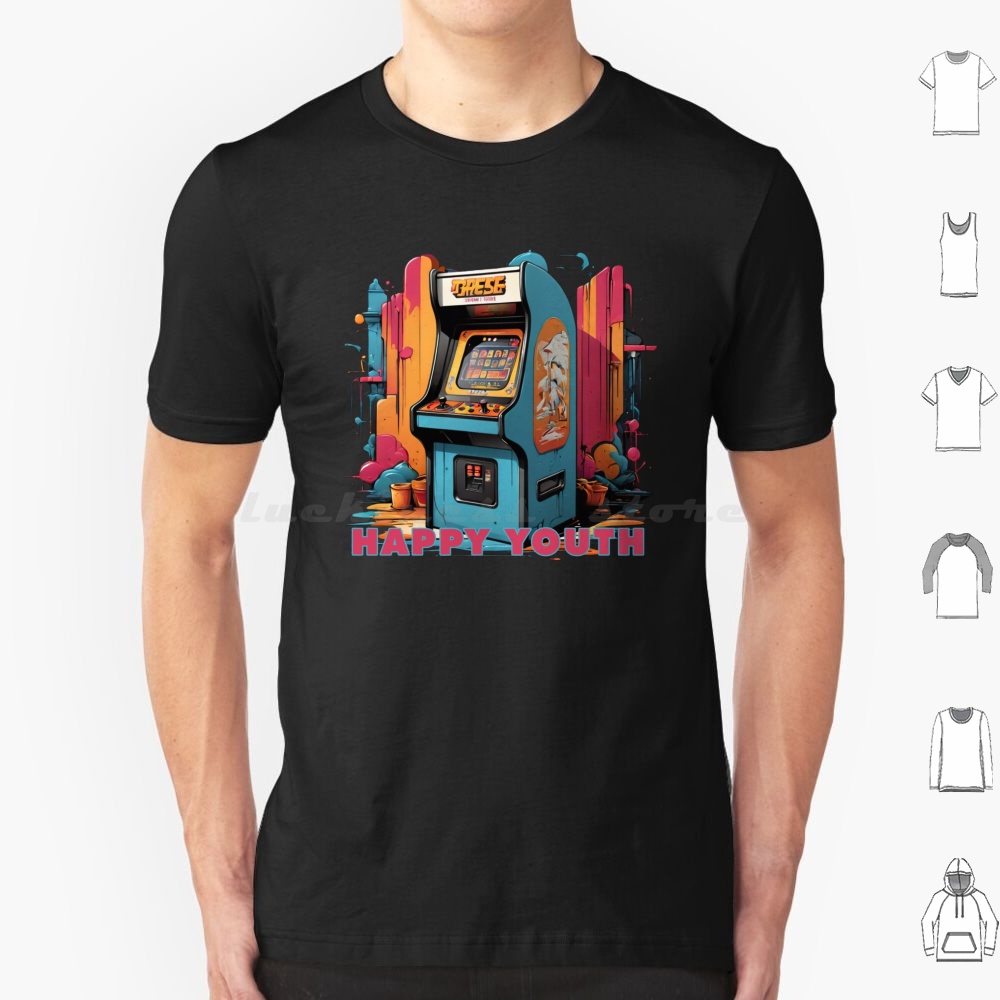 Happy Youth-Arcade T-shirt Man - Arcade No recensie en prijs