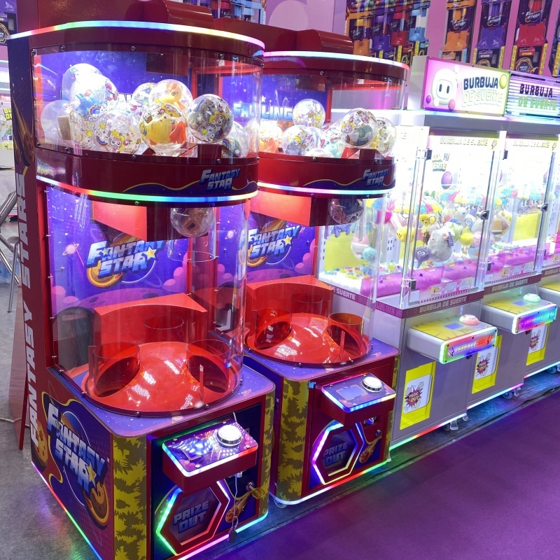 Attractiepark metalen muntbedi - Prize Capsule Toy Machine recensie en prijs