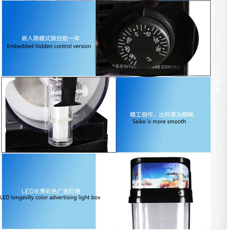 15L Commerciële Slushie Machin - Slushie Machine Vending recensie en prijs