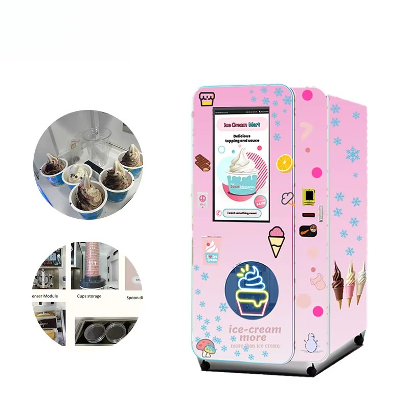Geavanceerde softijsautomaat,  - Popcorn Vending Machine recensie en prijs