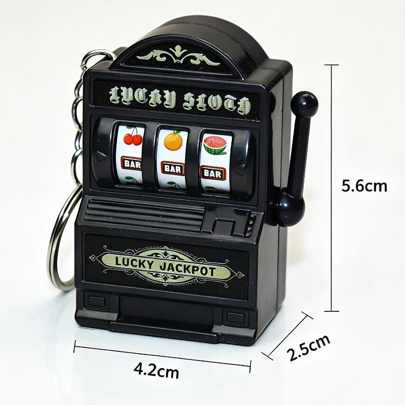 Mini gokautomaat sleutelhanger - Fruit Slot Machine recensie en prijs