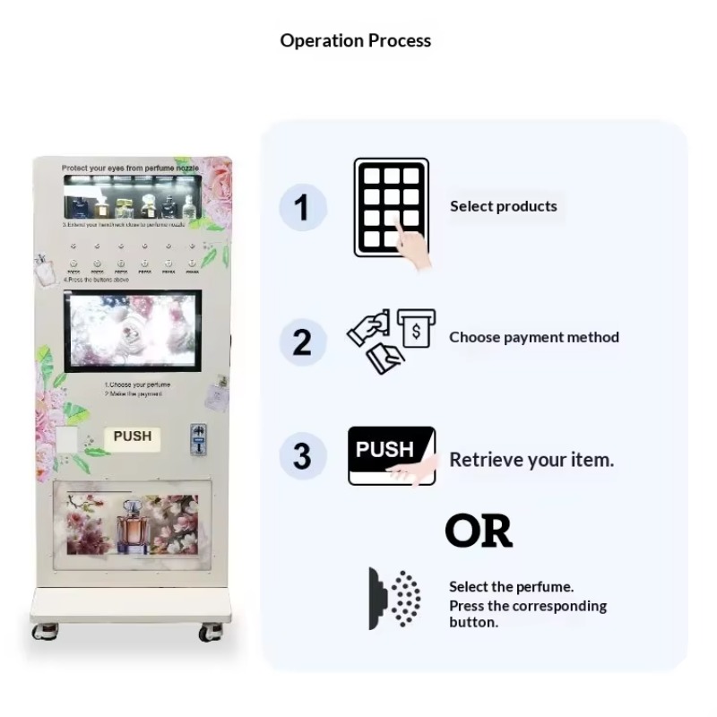 Parfumspuitautomaten, contactl - Popcorn Vending Machine recensie en prijs