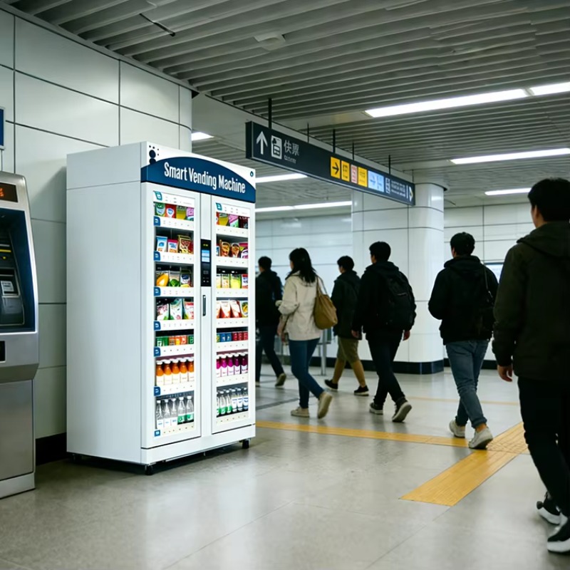 AI Slimme Koelkast EU/VS Conta - Open Vending Machine recensie en prijs