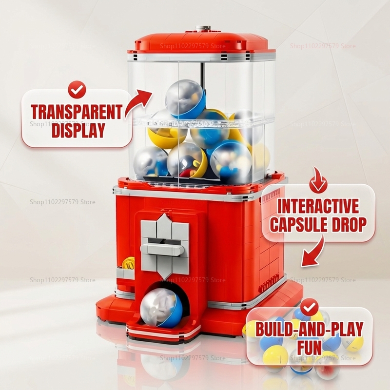 1343 PCS Vending Machine Bouws - Arcade Game Vending Machine recensie en prijs