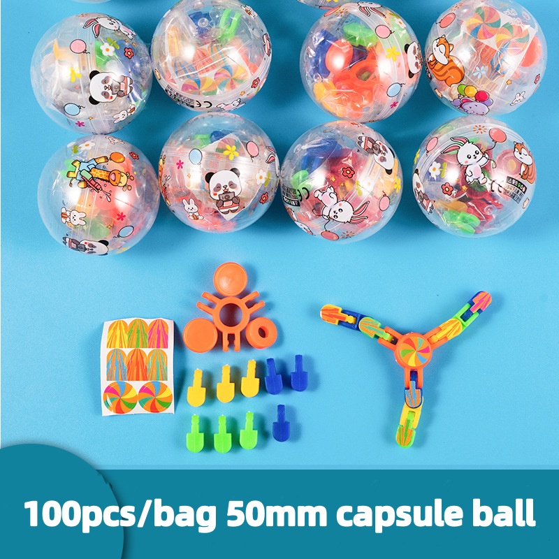 100 stks/zak 50mm capsule bal  - Prize Capsule Toy Machine recensie en prijs