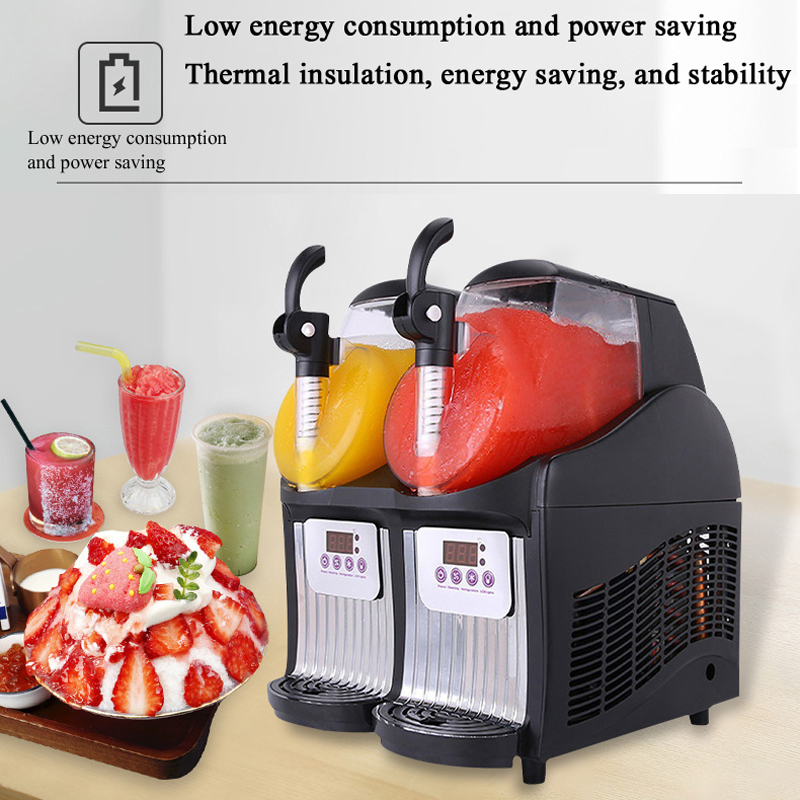 Slushmachine, 4L Dubbele Cilin - Slushie Machine Vending recensie en prijs