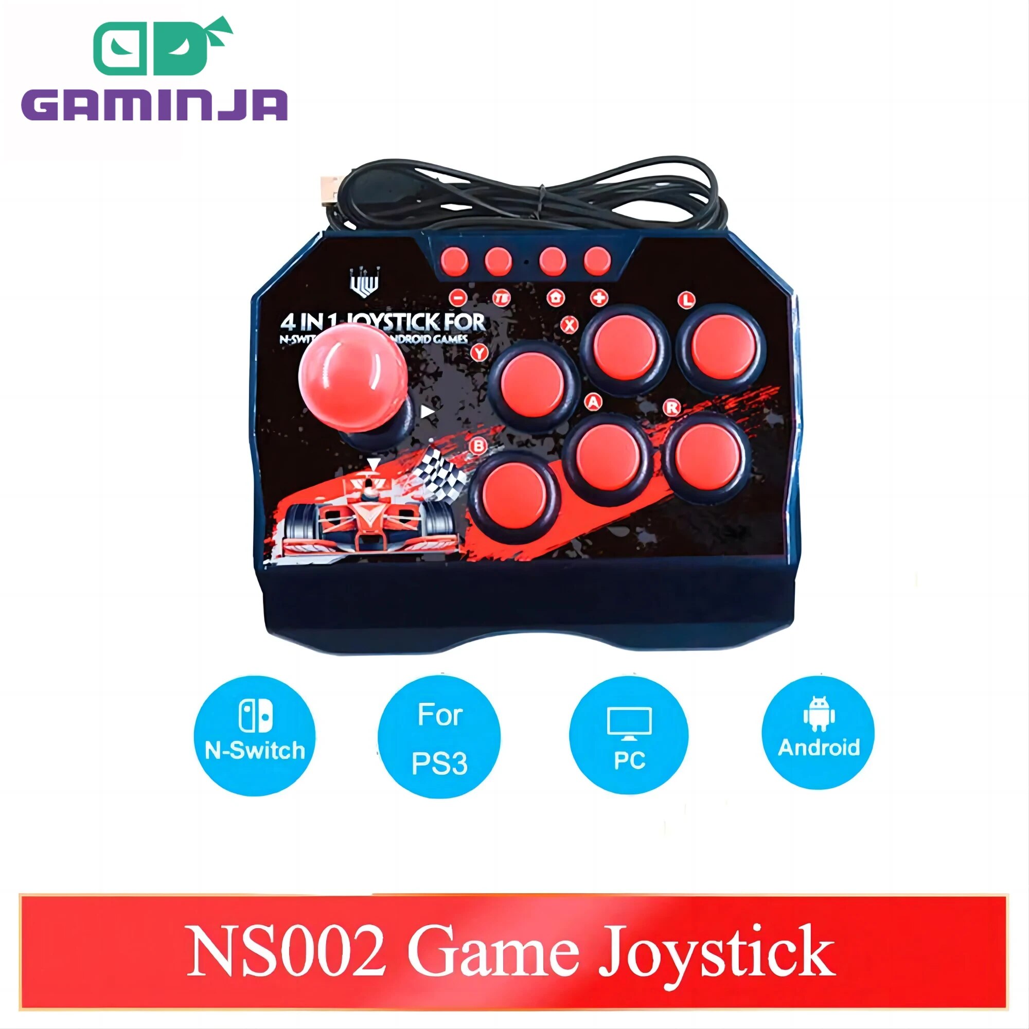 GAMINJA NS002 4 In 1 Retro Arc - Arcade Vibes recensie en prijs