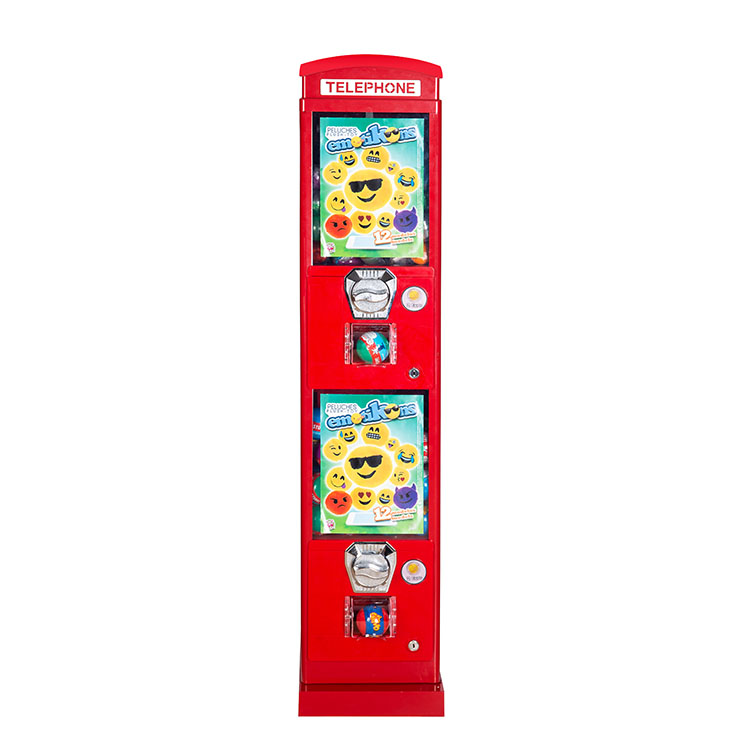 Rode telefooncel design metale - Candy Vending Machine recensie en prijs