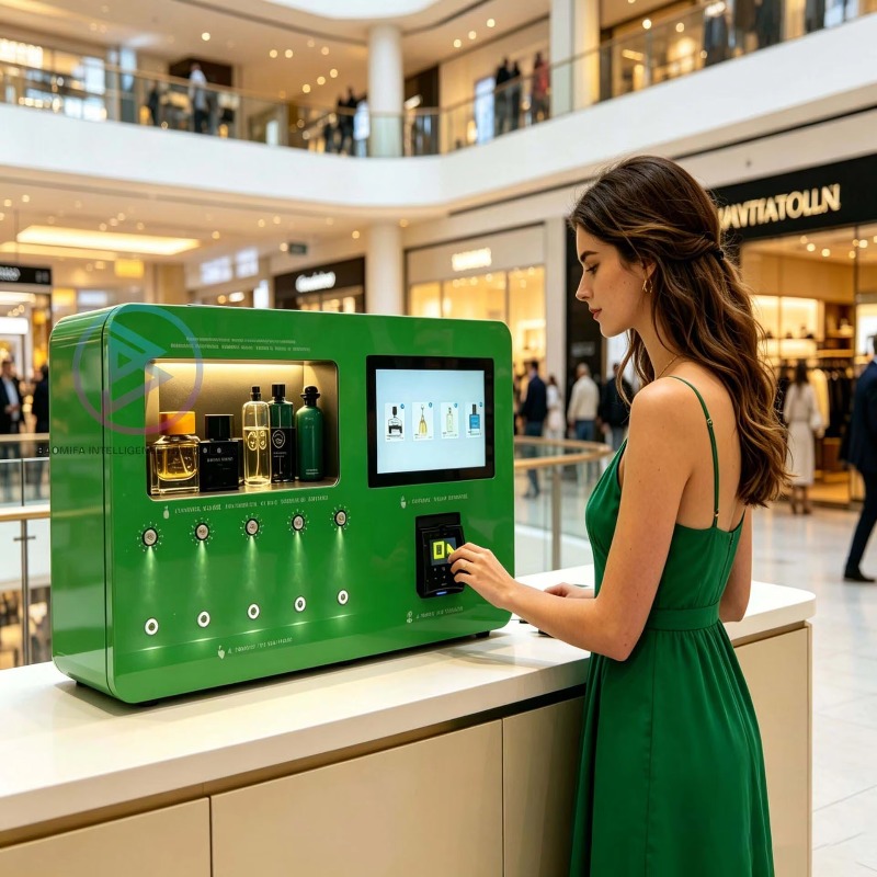 Wandgemonteerde parfumautomaat - Open Vending Machine recensie en prijs