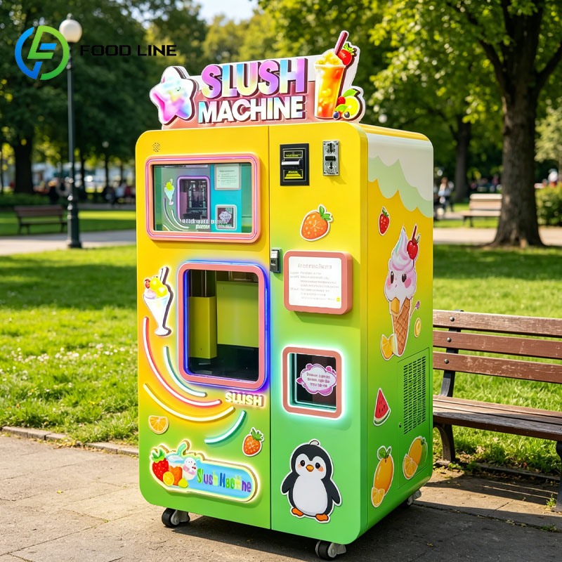 Slushy-automaat, ijs-slushmach - Slushie Machine Vending recensie en prijs