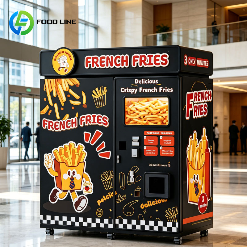 Volledig Automatische Frietver - Popcorn Vending Machine recensie en prijs