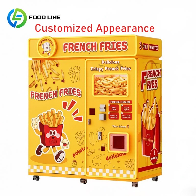 Volledig Automatische Frietver - Popcorn Vending Machine recensie en prijs