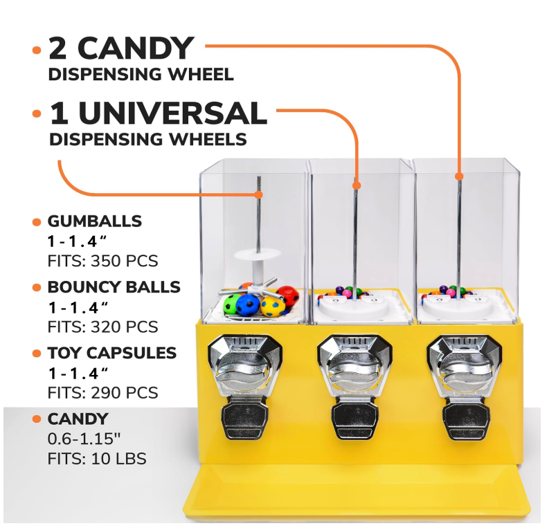 Populaire herten-vormige snoep - Candy Vending Machine recensie en prijs
