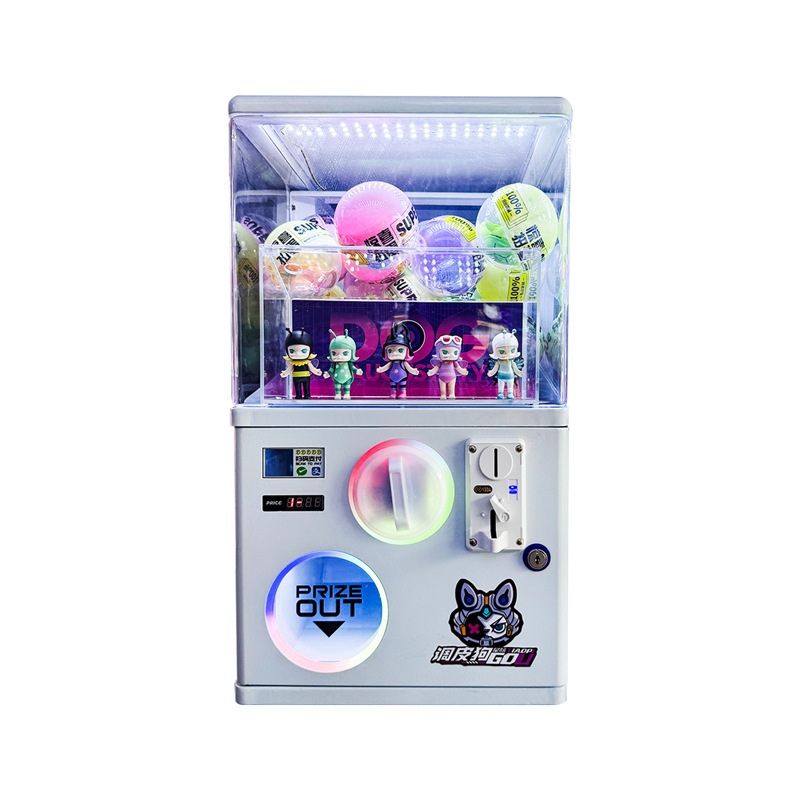 Miniatuur metalen capsule spee - Prize Capsule Toy Machine recensie en prijs