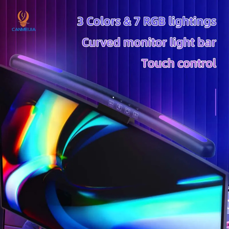 Gebogen Led Monitor Lichtbalk  - Arcade No recensie en prijs