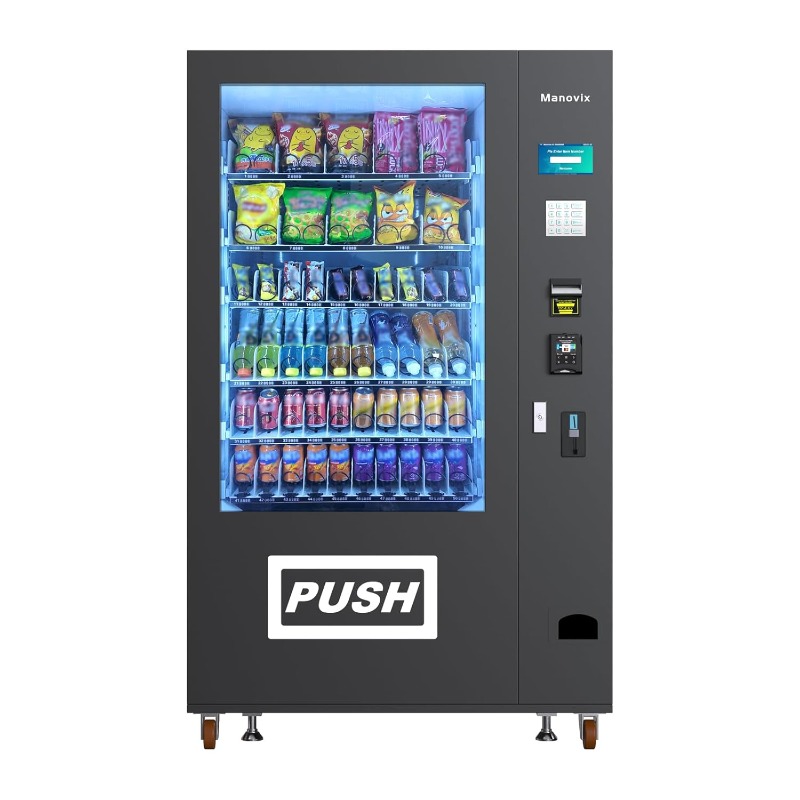 Geavanceerde grote snack- en d - Bill Acceptor Vending recensie en prijs