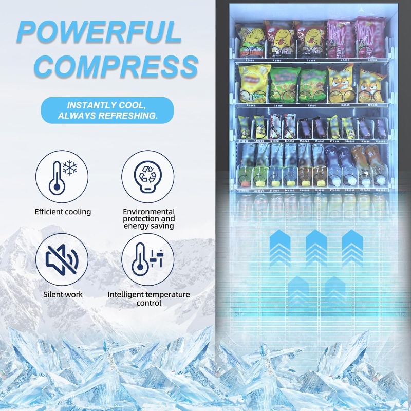 Geavanceerde grote snack- en d - Bill Acceptor Vending recensie en prijs